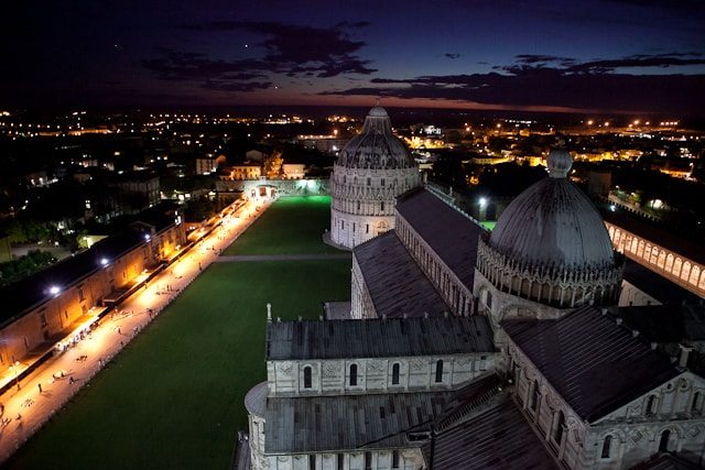 Duomo di Pisa di notte