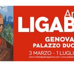 banner della mostra su Antonio Ligabue a Genova