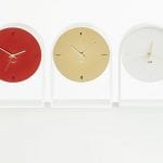Tre modelli dell'orologio Air du Temps di Eugeni Quitllet per Kartell