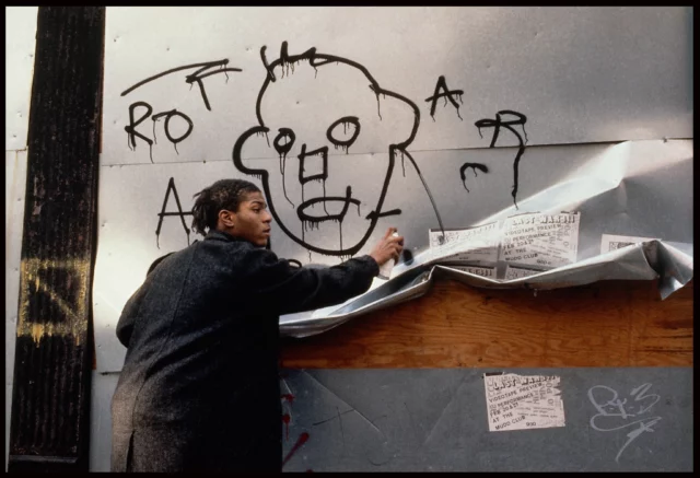 Â© Ero Bertoglio, Basquiat's Head, 1980 - Archivial pigment print, 35x51,20 cm Collezione Marco Antonetto