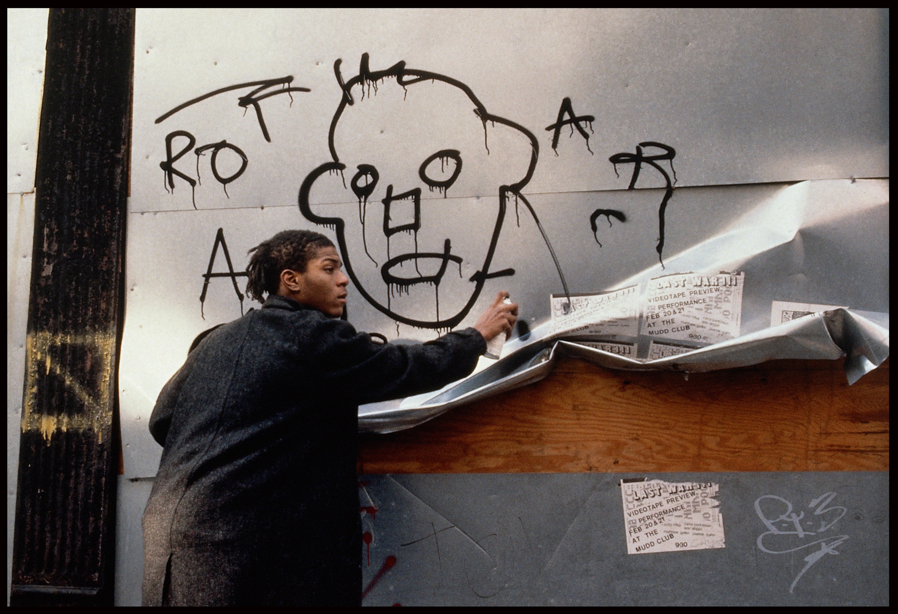 © Ero Bertoglio, Basquiat's Head, 1980 - Archivial pigment print, 35x51,20 cm Collezione Marco Antonetto