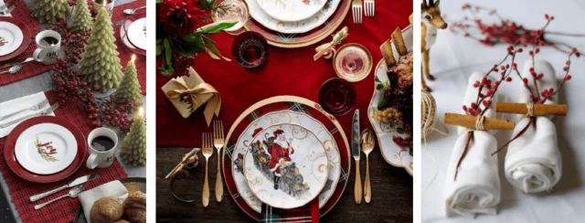 La tradizione natalizia per eccellenza? Il rosso! (Ph. by Williams Sonoma, Bloglovin')