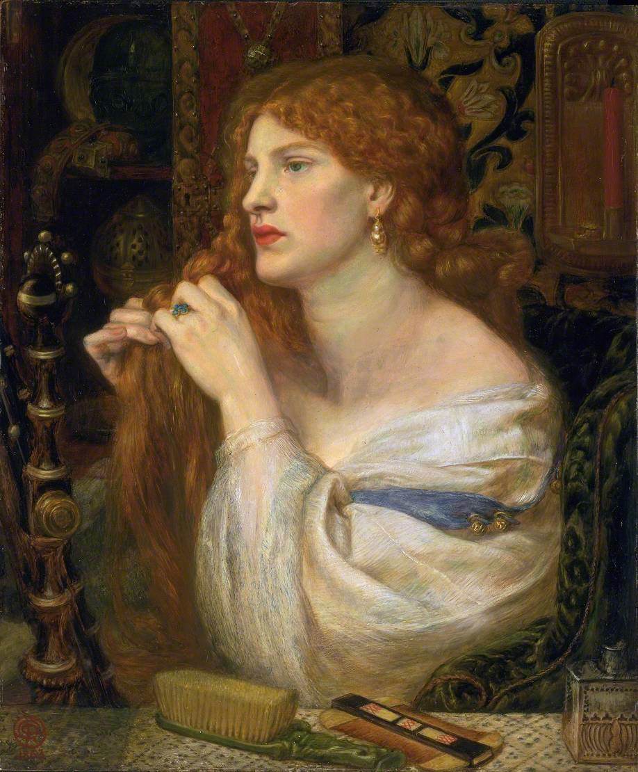 Aurelia (Fazio's Mistress) di Dante Gabriel Rossetti, 1863