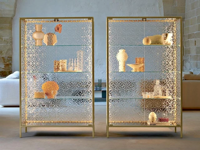 Marcel Wanders Studio, vetrina della collezione Echo, Fiam Italia