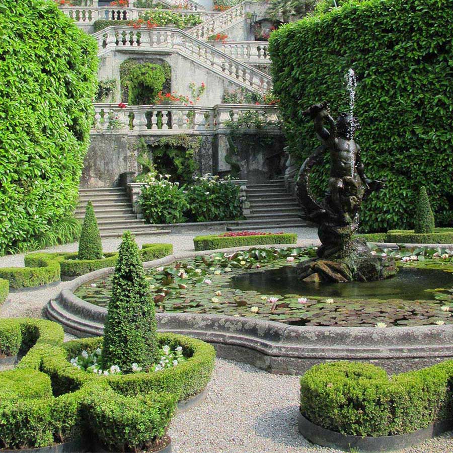 I giardini all'italiana di Villa Carlotta di Tremezzina (CO)
