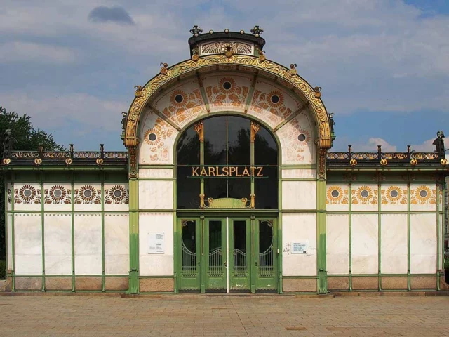 Otto Wagner metropolitana Vienna