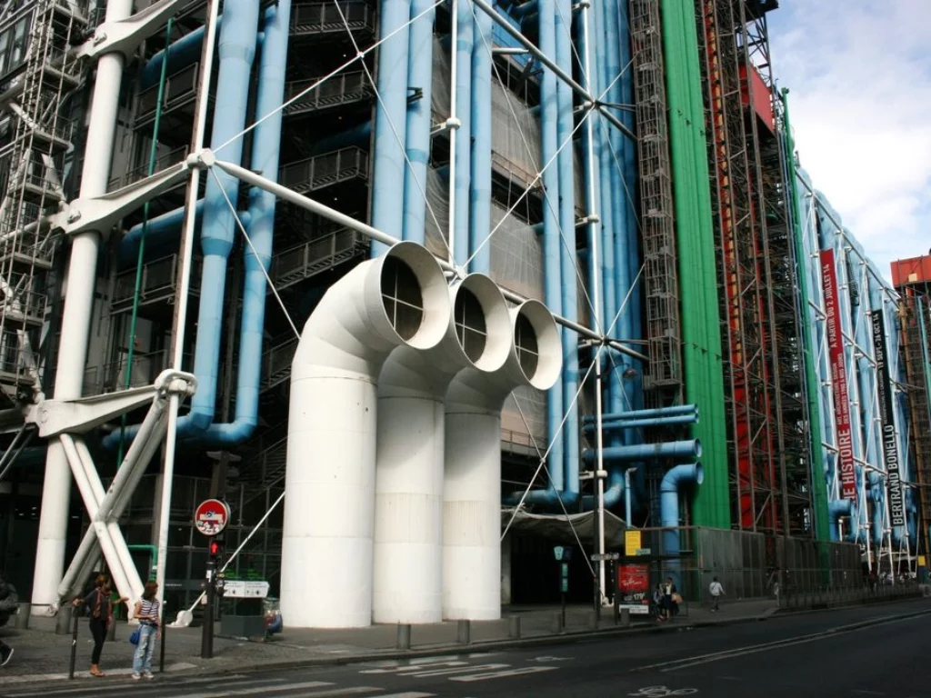 Richard Rogers Centre Pompidou