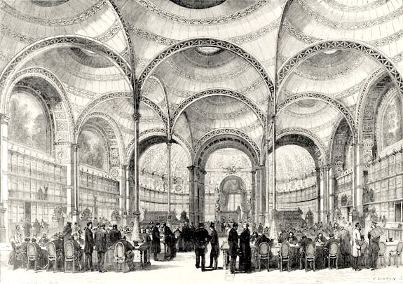 sala di lettura della biblioteca nazionale di parigi