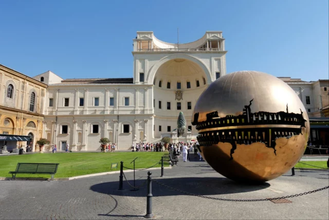 cortile del belvedere