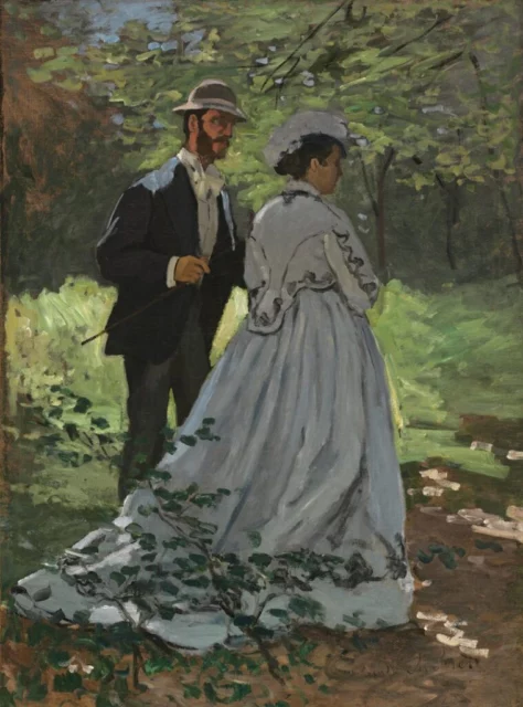 Bazille e Camille monet