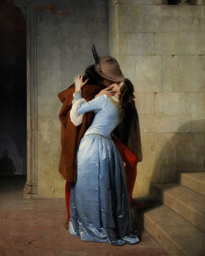 Il bacio di Hayez - Villegiardini